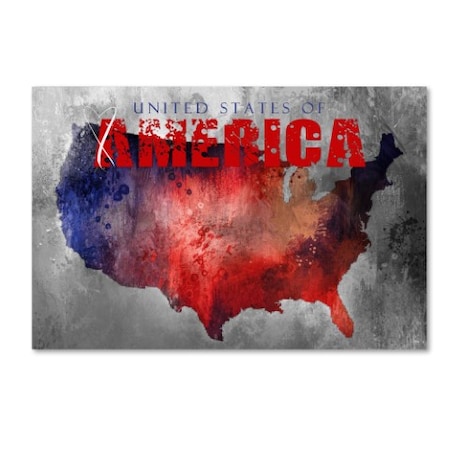 Jai Johnson 'Sending Love To The USA' Canvas Art,22x32